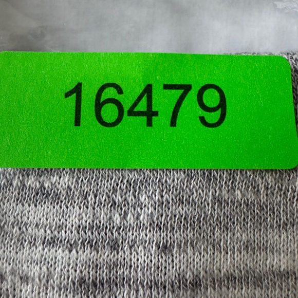 Womens Lightweight Pullover Knit V-Neck Hoodie Marled Gray Size XL Grunge School - Picture 13 of 13